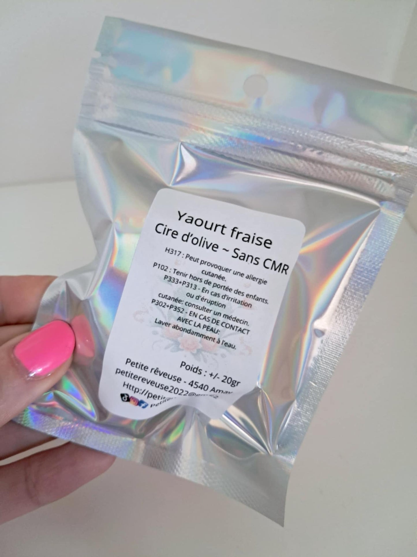 Fondant "Yaourt Fraise"