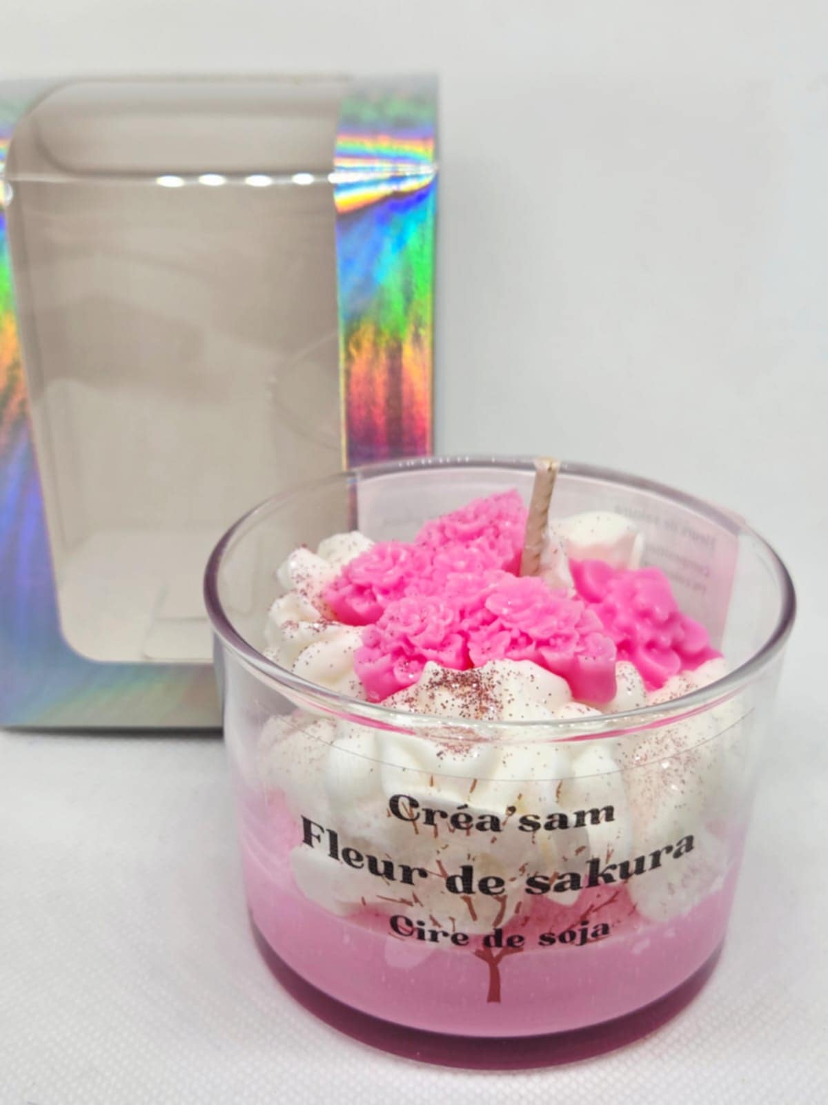 Bougie "Fleur de Sakura"