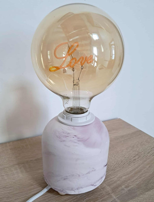 Lampe "Love"
