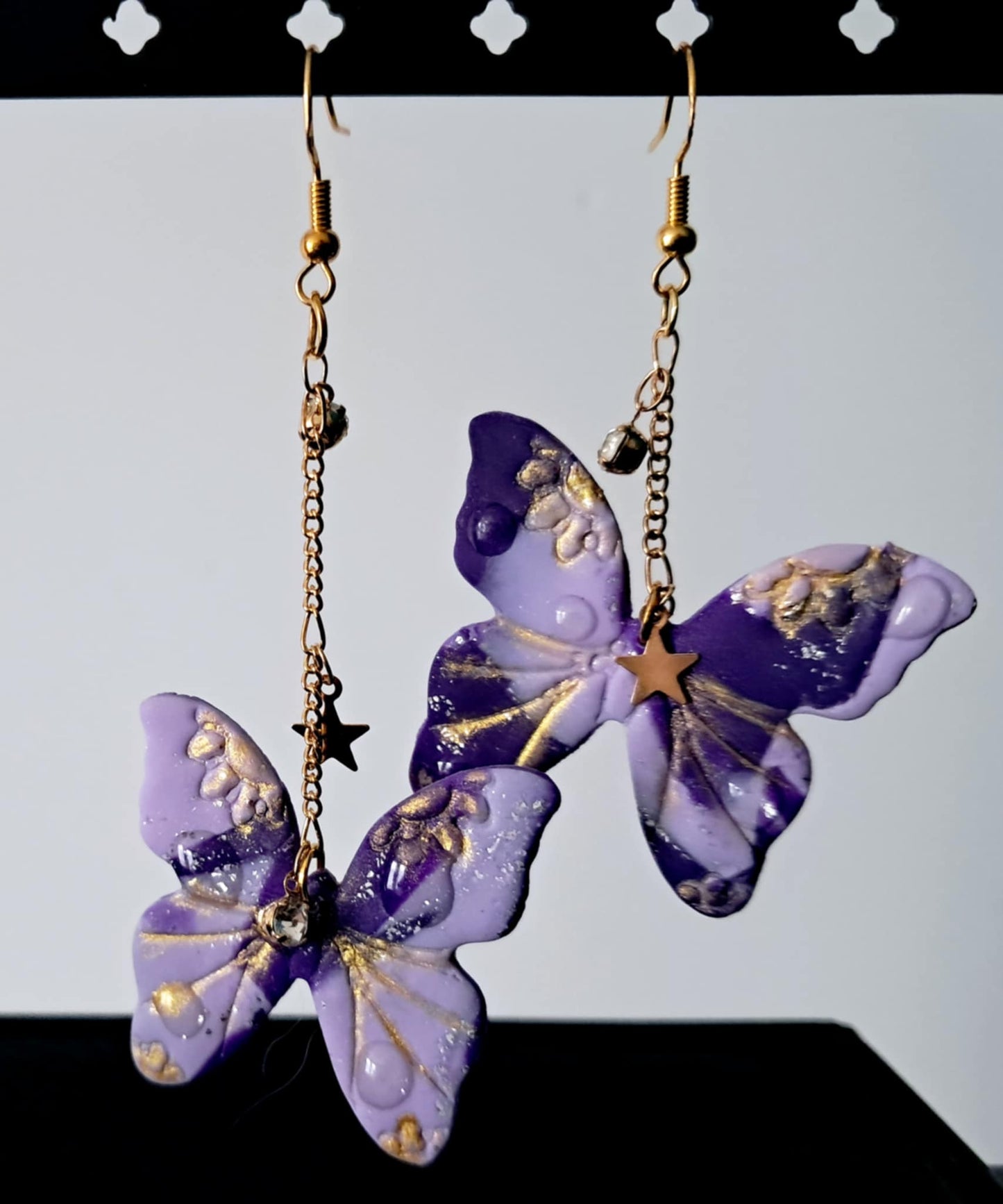 Boucles d'oreilles Papillons